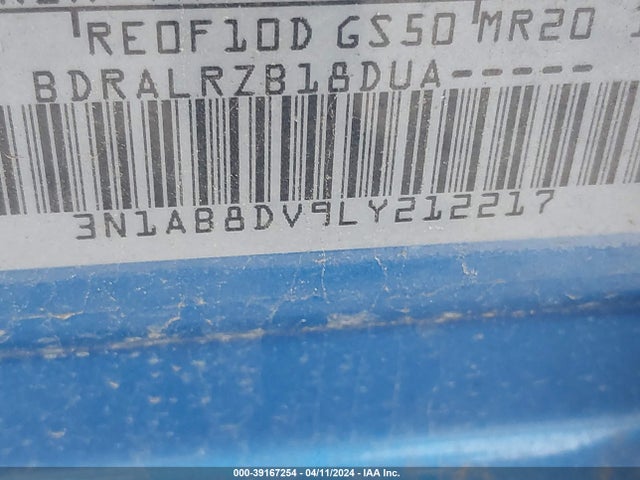 Nissan Sentra Sr Xtronic Cvt 2020 3N1AB8DV9LY212217 Image 9