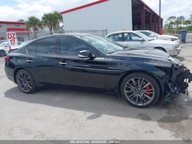 JN1FV7DP3MM850248 Infiniti Q50 Red Sport 400
