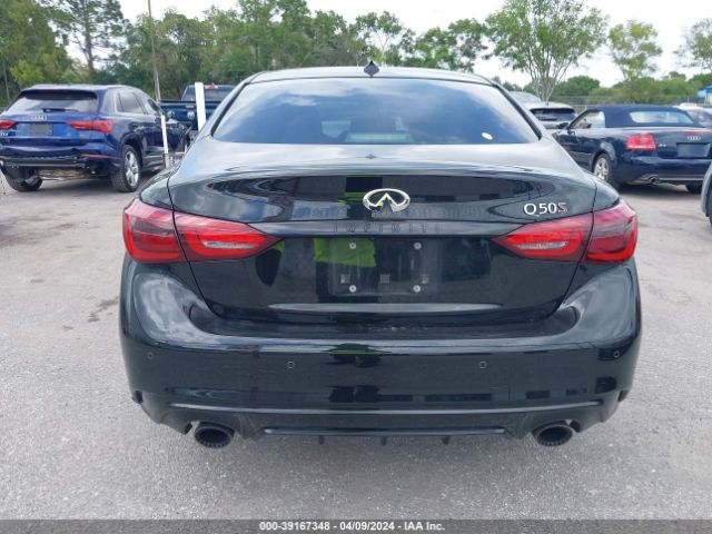 JN1FV7DP3MM850248 Infiniti Q50 Red Sport 400