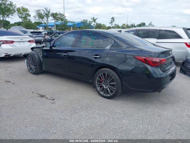 JN1FV7DP3MM850248 Infiniti Q50 Red Sport 400