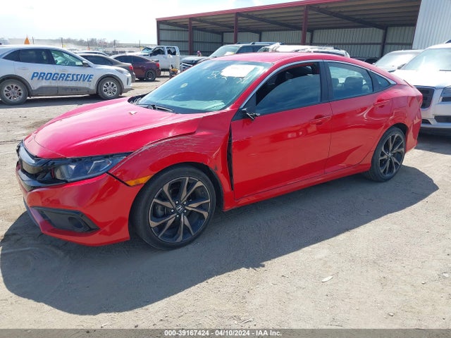 Honda Civic Sport 2021 2HGFC2F84MH502734 Image 2