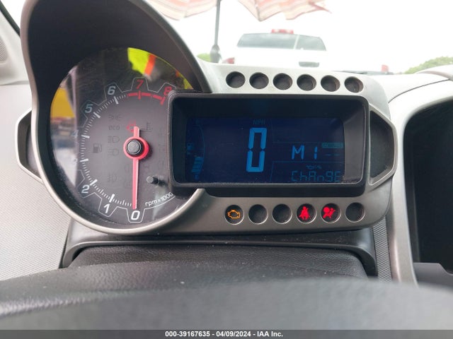 Chevrolet Sonic Lt Auto 2014 1G1JC6SH8E4216494 Image 7