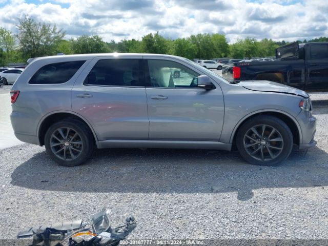 1C4RDHDG1JC316525 Dodge Durango Gt Rwd