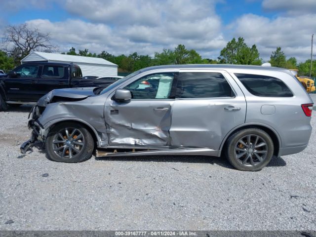 1C4RDHDG1JC316525 Dodge Durango Gt Rwd