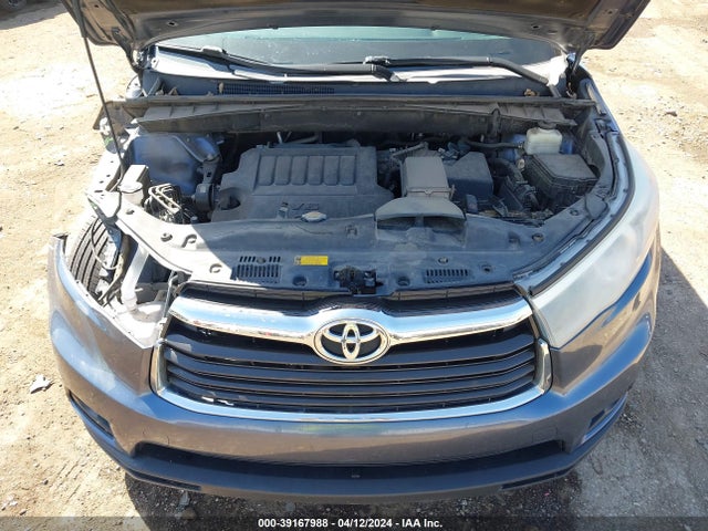 Toyota Highlander Xle V6 2015 5TDJKRFH6FS144772 Image 10