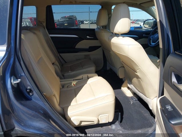 Toyota Highlander Xle V6 2015 5TDJKRFH6FS144772 Image 8