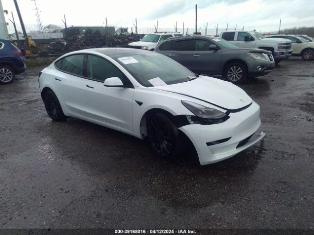 Aukcja sprzedaży 2023 Tesla Model 3 Performance Dual Motor All-wheel Drive, vin: 5YJ3E1EC7PF499138, numer aukcji: 39168016