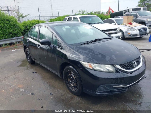 Honda Civic Lx 2014 2HGFB2F56EH513681 Image 1