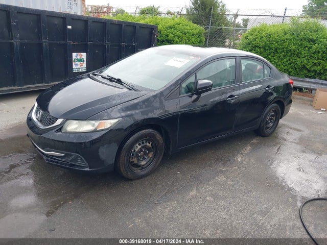 Honda Civic Lx 2014 2HGFB2F56EH513681 Image 2