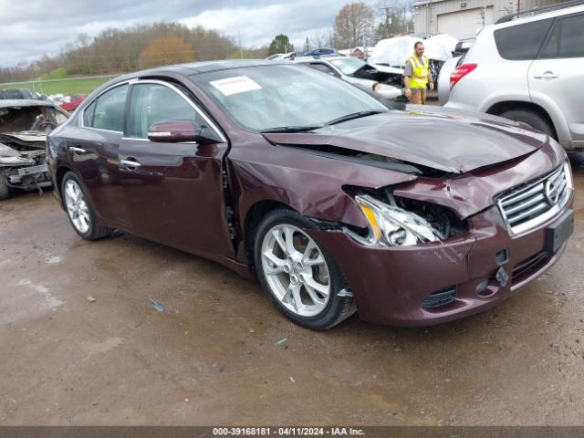 Aukcja sprzedaży 2014 Nissan Maxima 3.5 Sv, vin: 1N4AA5APXEC469781, numer aukcji: 39168181