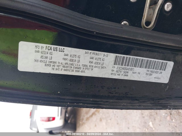 Dodge Charger Se 2016 2C3CDXBG5GH318971 Image 9