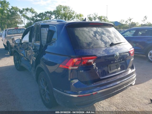 3VV3B7AX7NM166968 Volkswagen Tiguan 2.0t Se