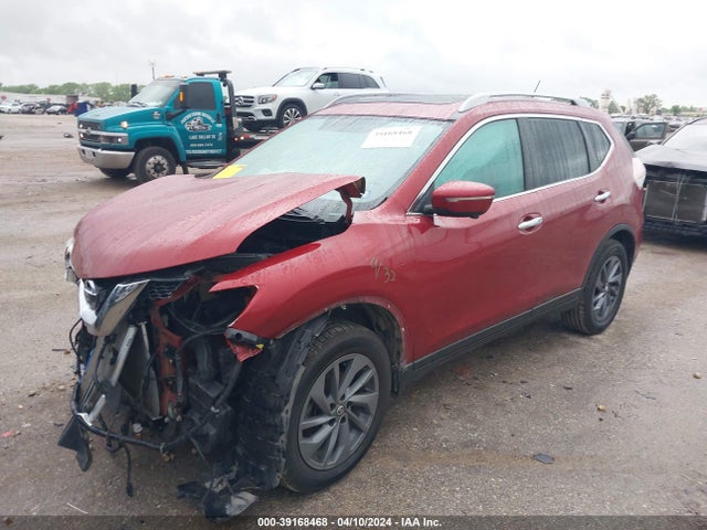 Nissan Rogue Sl 2016 5N1AT2MV5GC808880 Image 2
