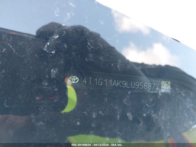 Toyota CAMRY SE 2020 4T1G11AK9LU956877 Image 9