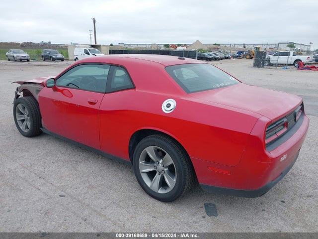 Продаж на аукціоні авто 2016 Dodge Challenger Sxt, vin: 2C3CDZAG3GH231907, номер лоту: 39168689