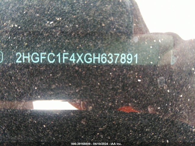 Honda Civic Ex-t 2016 2HGFC1F4XGH637891 Image 9