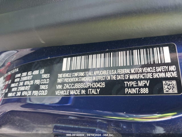 Jeep Renegade Latitude 4x4 2018 ZACCJBBB0JPH30426 Image 9