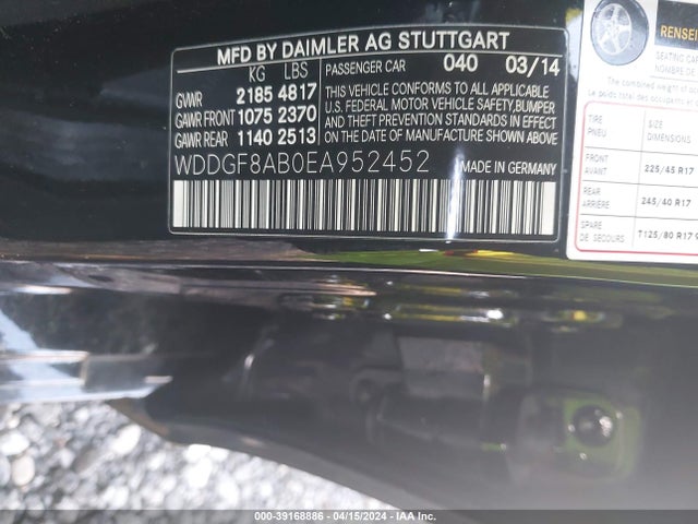 WDDGF8AB0EA952452 Mercedes-Benz C 300 Luxury 4matic/sport 4matic