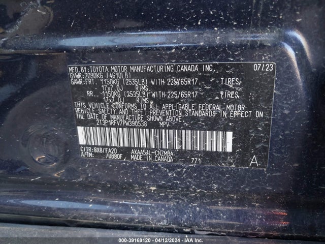 Toyota Rav4 Xle 2023 2T3P1RFV7PW390538 Image 9