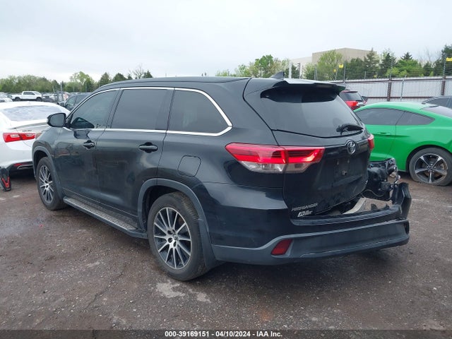 Toyota Highlander Se 2018 5TDKZRFH0JS537417 Image 3