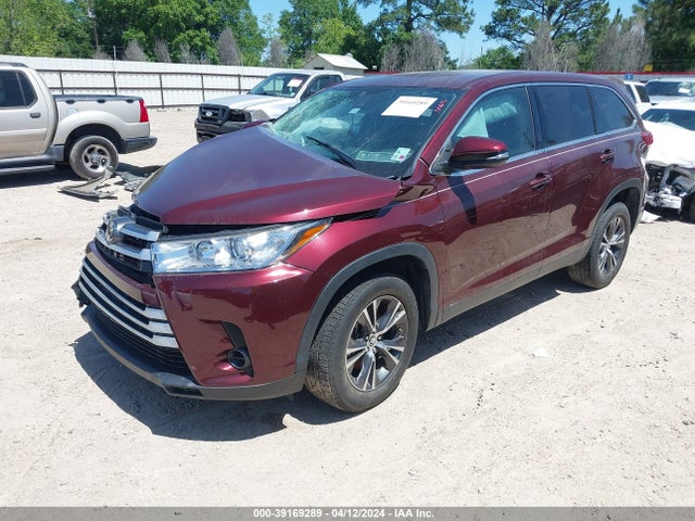 Toyota Highlander Le 2019 5TDZZRFH6KS358136 Image 2