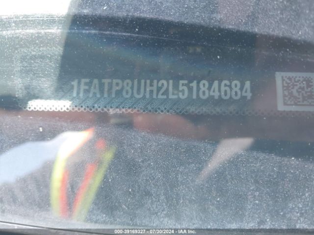 1FATP8UH2L5184684 Ford Mustang Ecoboost Premium