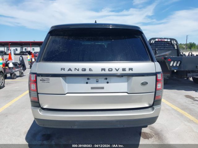 SALGS2FV9HA354802 Land Rover Range Rover 3.0l V6 Supercharged Hse