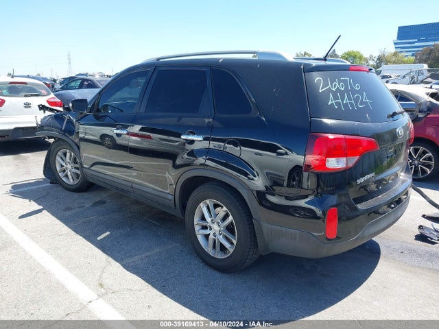 KIA SORENTO LX 2014 5XYKTCA61EG479471 Image 3