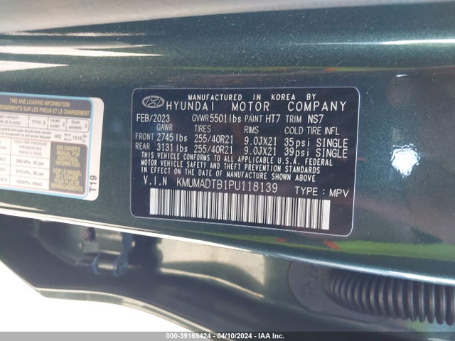 Genesis Gv70 2.5t Awd 2023 KMUMADTB1PU118139 Image 9