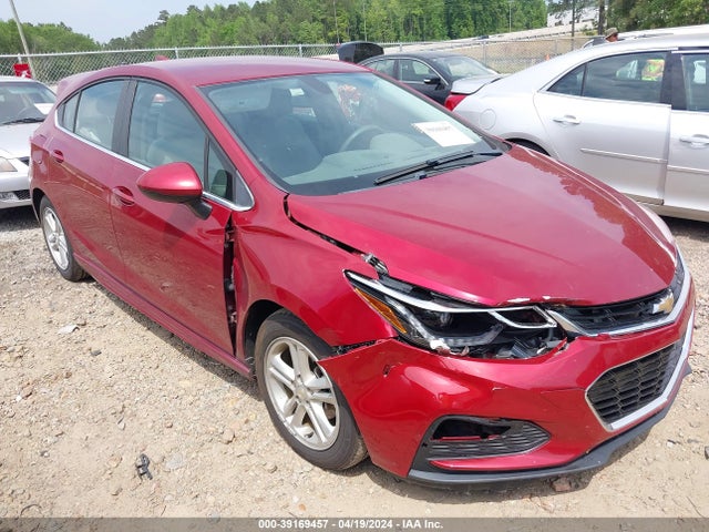 Chevrolet Cruze Lt Auto 2017 3G1BE6SM9HS565101 головне зображення