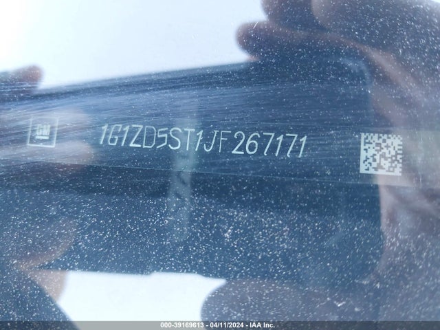 Chevrolet MALIBU LT 2018 1G1ZD5ST1JF267171 Image 9