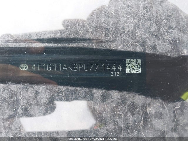 Toyota CAMRY SE 2023 4T1G11AK9PU771444 Image 9