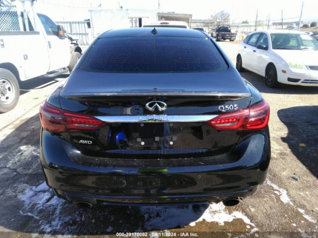 JN1FV7AR8JM480433 Infiniti Q50 3.0t Red Sport 400