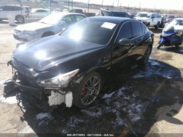 JN1FV7AR8JM480433 Infiniti Q50 3.0t Red Sport 400