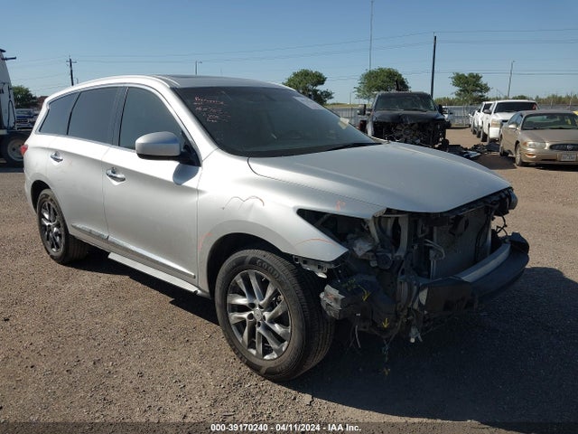39170240 :رقم المزاد ، 5N1AL0MN7DC348542 vin ، 2013 Infiniti Jx35 مزاد بيع