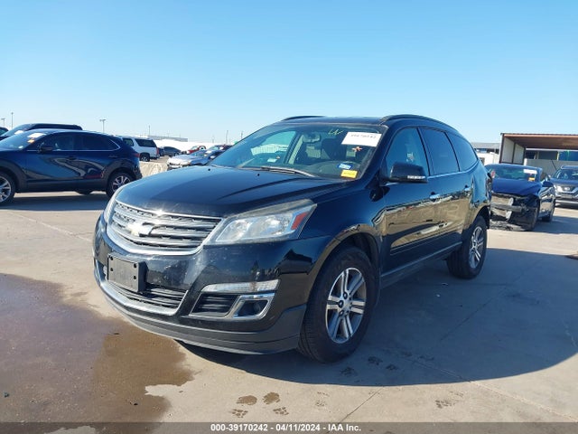 Chevrolet Traverse 1lt 2017 1GNKRGKD4HJ184590 Image 2