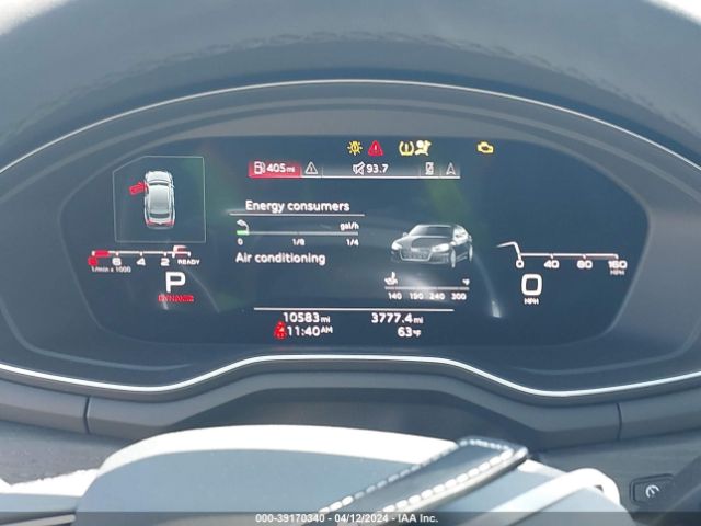 WAUFACF50PA019645 Audi A5 Sportback Premium Plus 45 Tfsi S Line Quattro S Tronic