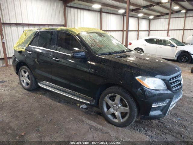 Aukcja sprzedaży 2015 Mercedes-benz Ml 350, vin: 4JGDA5JB6FA531312, numer aukcji: 39170481