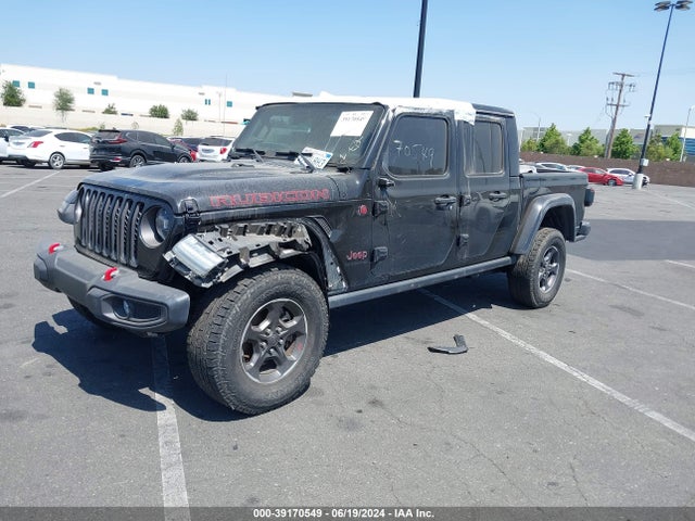 Jeep Gladiator Rubicon 4x4 2021 1C6JJTBG3ML587030 Image 2