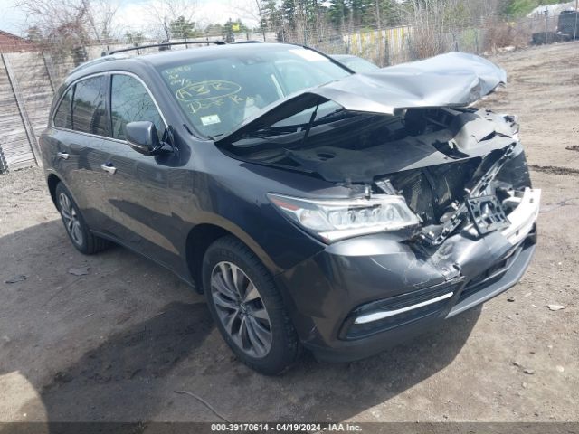 Auction sale of the 2014 Acura Mdx Technology Package, vin: 5FRYD4H42EB003396, lot number: 39170614