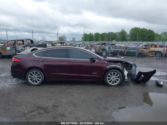 3FA6P0PU8JR199305 Ford Fusion Energi Se Luxury