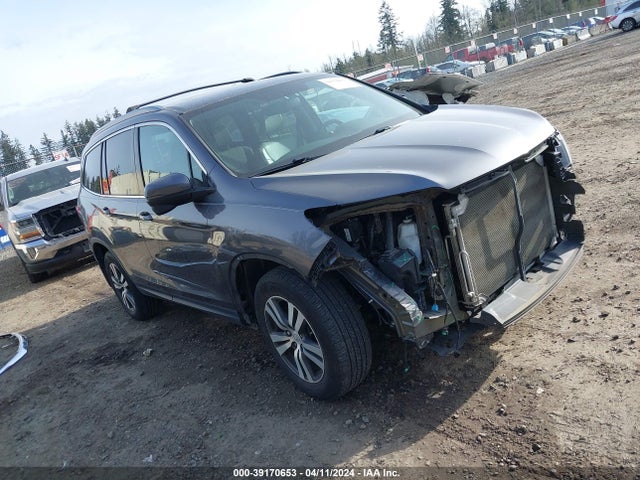 Honda Pilot Ex-l 2017 5FNYF6H55HB013747 Image 1