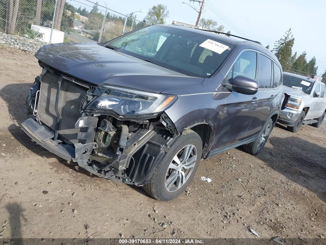 Honda Pilot Ex-l 2017 5FNYF6H55HB013747 Image 2