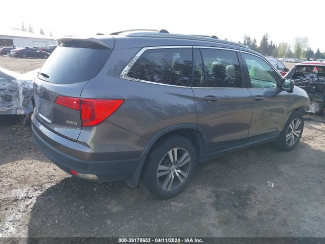 Honda Pilot Ex-l 2017 5FNYF6H55HB013747 Image 4