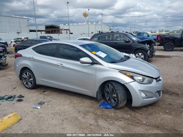 Hyundai Elantra Limited 2015 KMHDH4AE5FU285495 Image 13