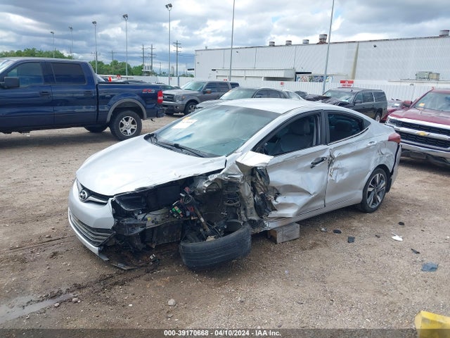 Hyundai Elantra Limited 2015 KMHDH4AE5FU285495 Image 2