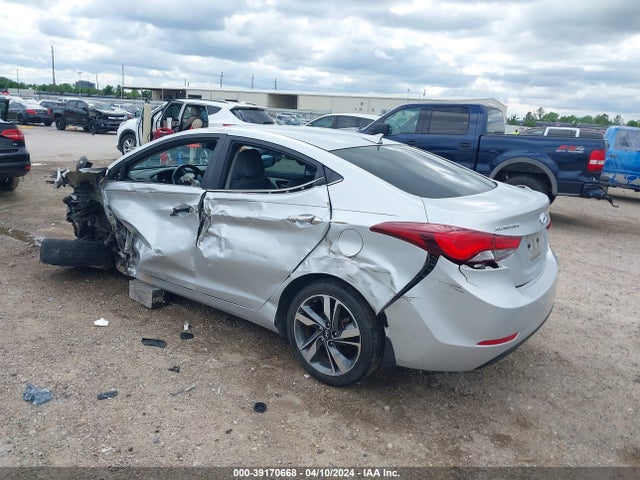 Hyundai Elantra Limited 2015 KMHDH4AE5FU285495 Image 3