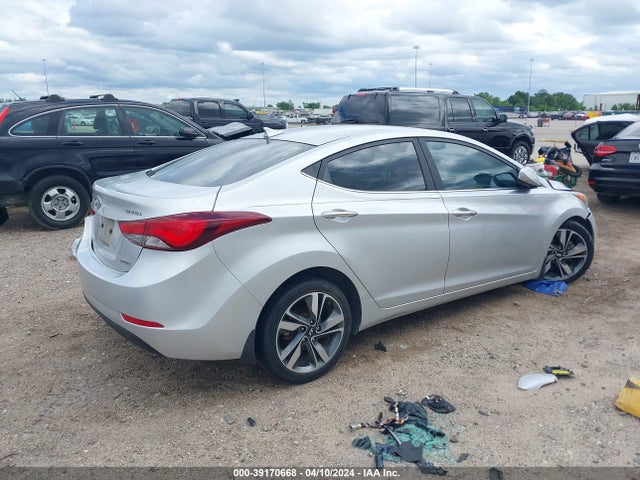 Hyundai Elantra Limited 2015 KMHDH4AE5FU285495 Image 4