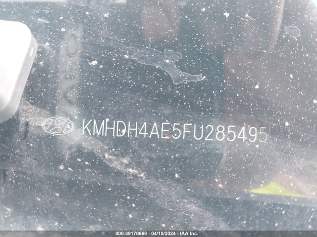 Hyundai Elantra Limited 2015 KMHDH4AE5FU285495 Image 9