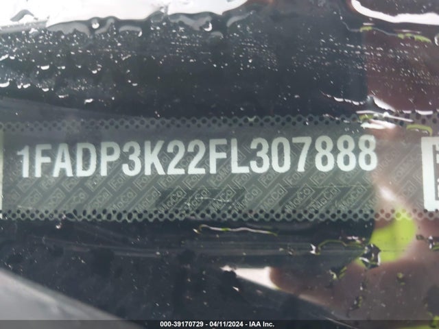 Ford FOCUS SE 2015 1FADP3K22FL307888 Image 9